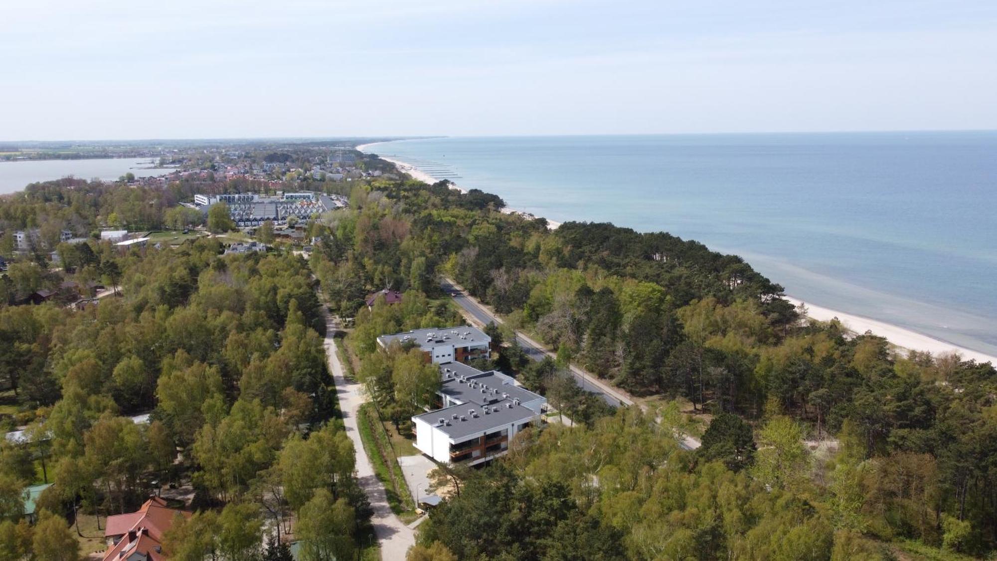 Апартаменты Enklawa Mielno Apartament Dwie Wody Унесьце Экстерьер фото